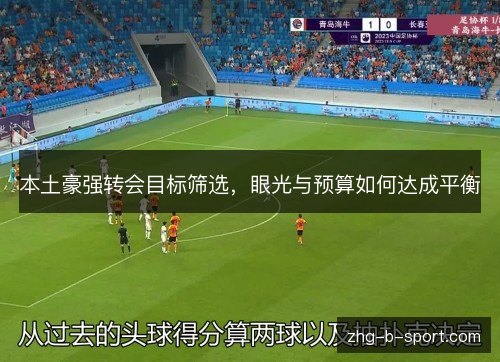 本土豪强转会目标筛选，眼光与预算如何达成平衡